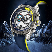 Stainless Steel Japan Quartz Movement Leather Strap Watches for Men