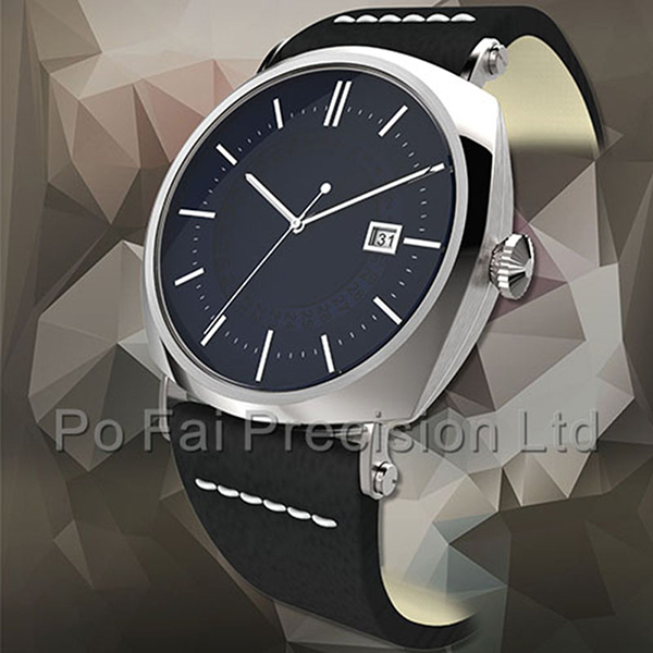 5ATM Stainless Steel Japan Quartz Movement Leather Strap Classic Watches