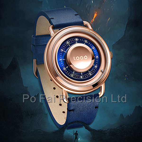Stainless Steel Japan Quartz Movement Leather Strap Fashion Smart Watches