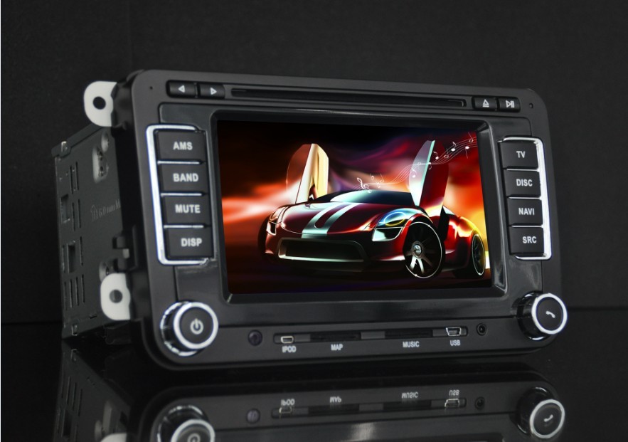 VW Car dvd player Double din dvd player with GPS