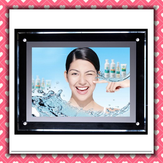 Hot Sale 10mm Ultra Slim Crystal Led Light Box Signs