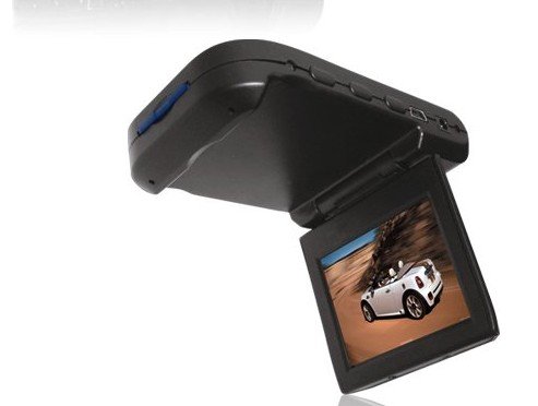 Car Black Box With 2.5 Tft Lcd Screen , 120 Degree Angel , 8 Leds For Ir And Night Vision