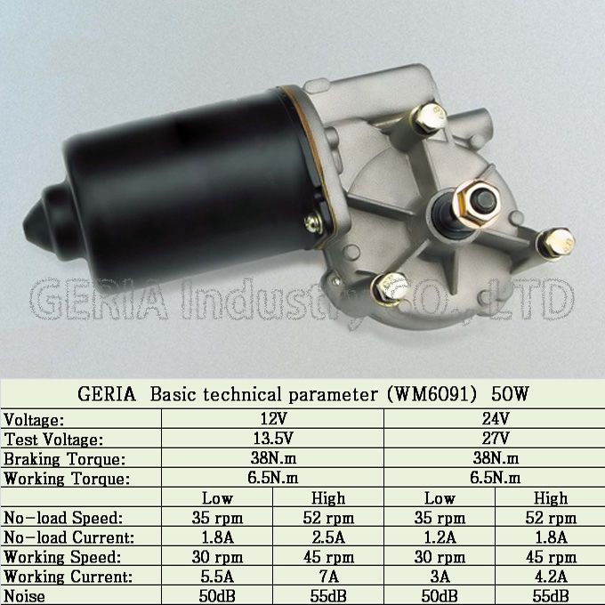 Wiper Motor (wm6091)
