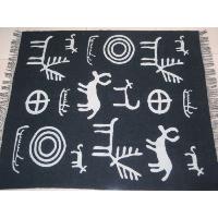 Sell 100%wool jacquard weave blanket /woolen blanket