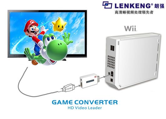 Lkv6000-mini Wii To Hdmi Converter