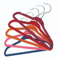 Flocked Velvet Clothes Hanger