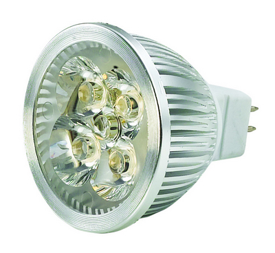 Sell Mr16, 5w Led Spotlight, 4x 1w Power Led, Downlight Bulb