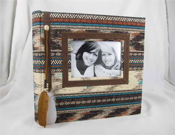 Fabric Cover 2UP Book Bound Album