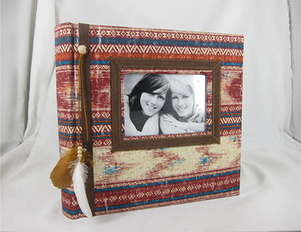 Fabric Cover 2UP Book Bound Album