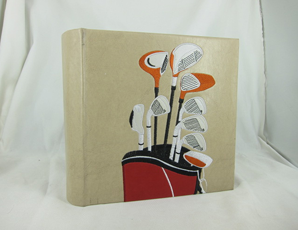 PU Cover 2UP Book Bound Album