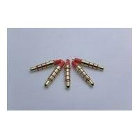 Sell 3.5dc earphone mobile phone plug, 4pole,4.5 tray diameter