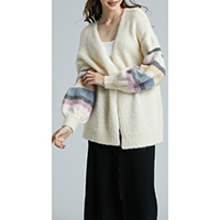  inchesHarmony inches Wool Blend Open Striped Cardigan