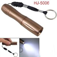 Aluminium camp flashlight with 0.5w led