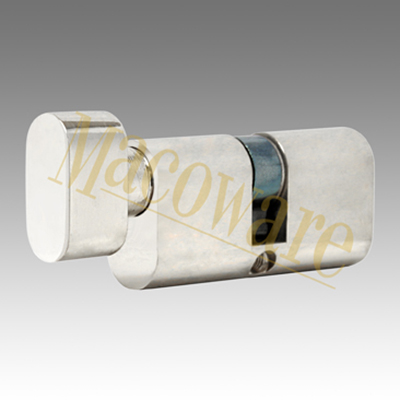 Small Oval Cylinder With Thumbturn