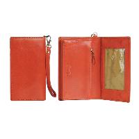 Castello Genuine Cowhide Leather Case for iPhone with Wristlet