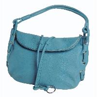 Castello Women's Flap Drawstring Fastening Multifunctional Leather Handbag