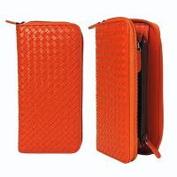 Castello Women's Zip-Around Mesh Leather Wallet