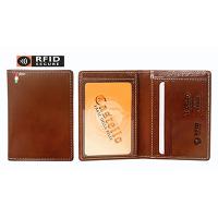 Castello Men's RFID Protected Bifold Slim Card Holder