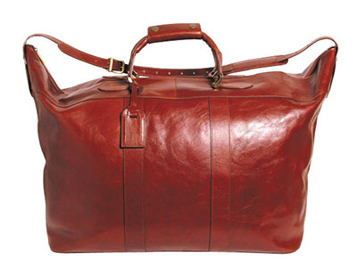 Ladies 20-inch Large Leather Tote Bag