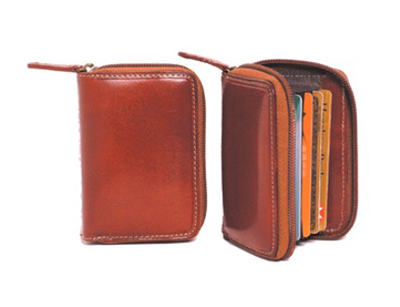 Zip-Around Clutch Accordion Multi Card Holder Purse Wallet