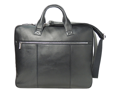Castello Business Leather Laptop Document Briefcase