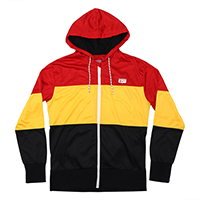 Mens Zipped Sports Jacket with Hood