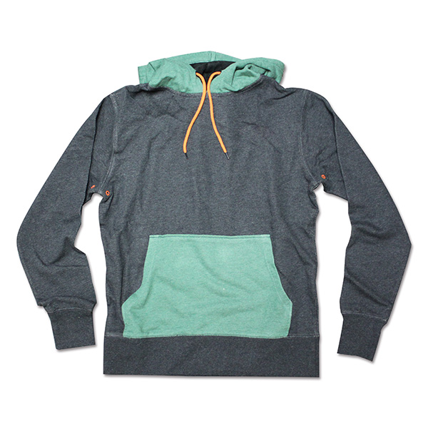 Mens Heather Colour Sweat Hoodie