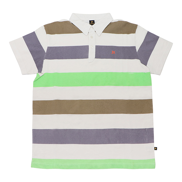Mens Polo Shirt with Stripes