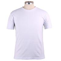 Wholesale Mens Plain White Cotton T-shirt