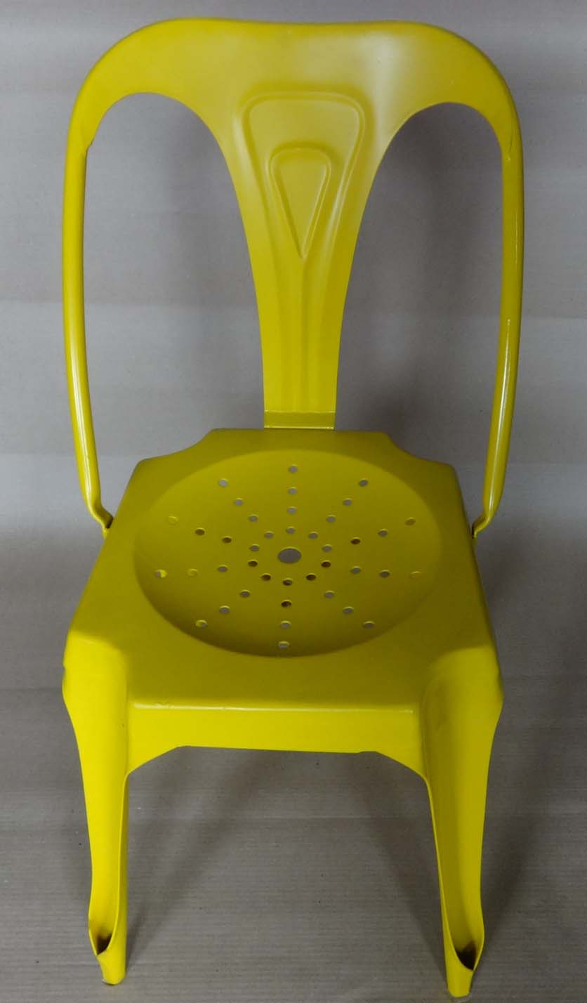 Vintage Industrial Metal Chair