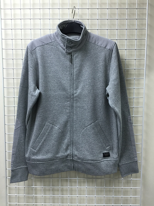 Funel Neck Zip through Cardigan