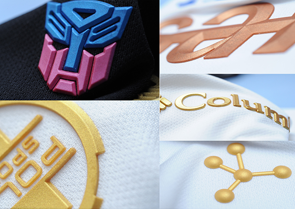 3D Silicone Metallic Transfer