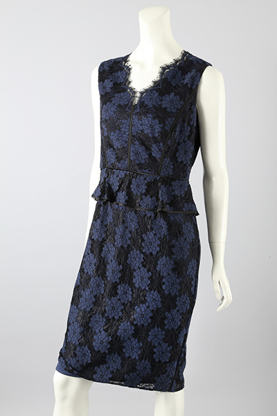 Lace Knee Length Dress