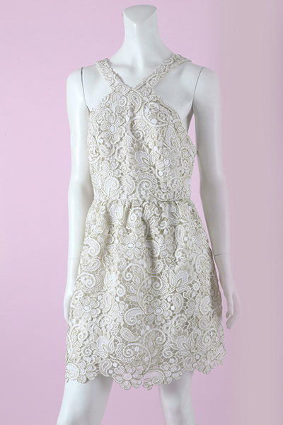 Embro Lace Short Dress