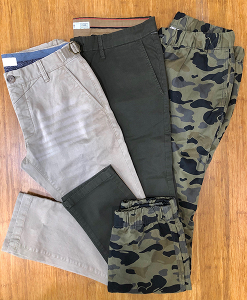 Cotton, Linen Washed Trouser