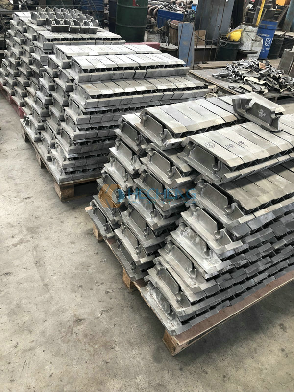 incinerator grate bar air cooled