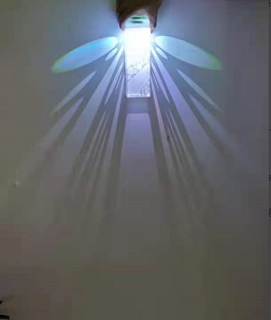 waterproof solar sensor wall light