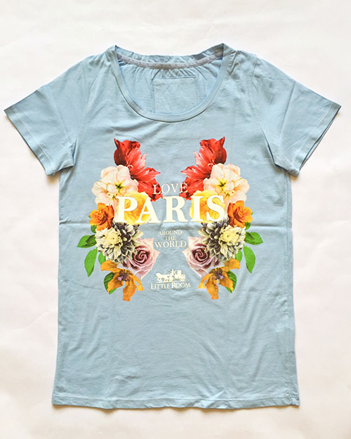 Flower Print + HD Cotton Tee