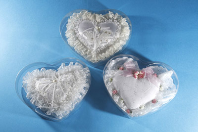 Heart Shape Wedding Pillows