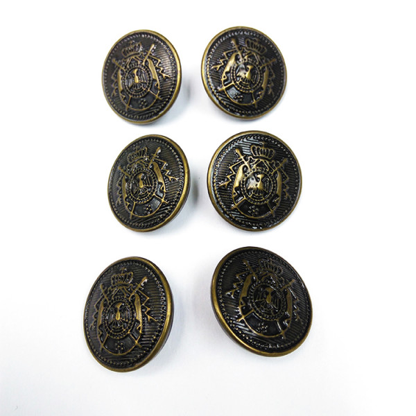 Shank Sewn Button (Brass)