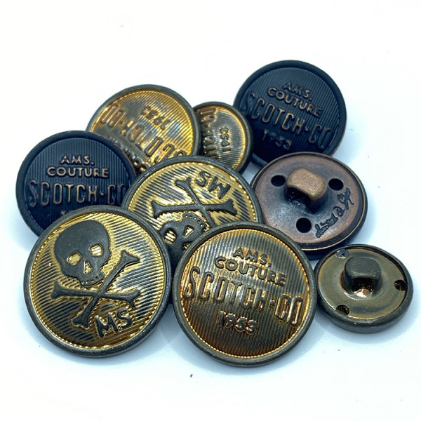 Shank Sewn Button (Brass)