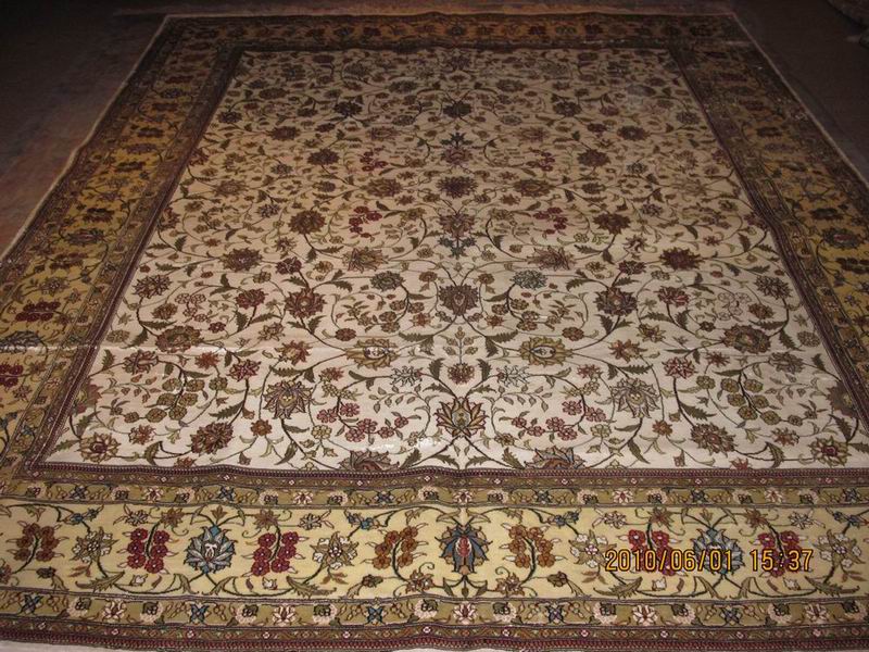High Quality Hand Knotted Persian Silk Carpets