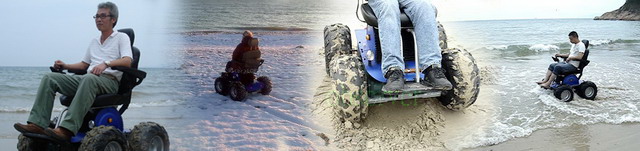 Beach Electric Wheelchair(ob-ew-002)
