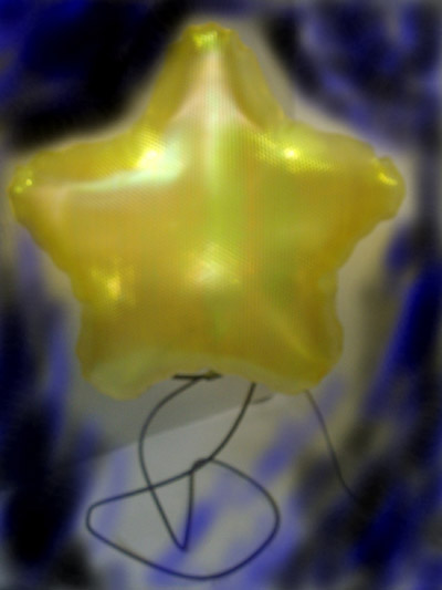 A Magical LED Star Shape Balloon with 100 to 240V Input