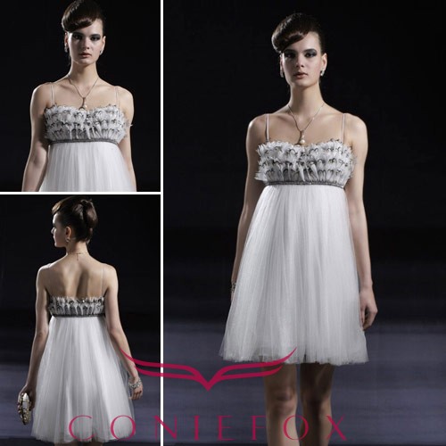 Short Bridal Costume, Short Bridal Costumes, Short Bridal Dress 80906