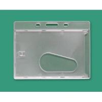 Sell Hard Plastic Name Card Holders With Thumb Slot