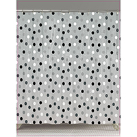 Printed PEVA Shower Curtain