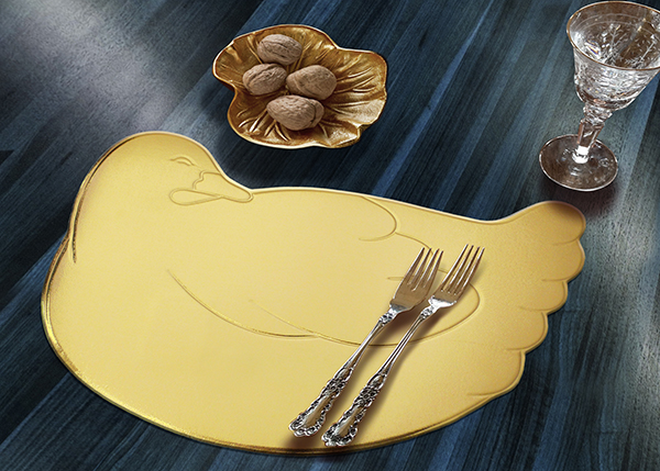 Metalic Embossed Placemat