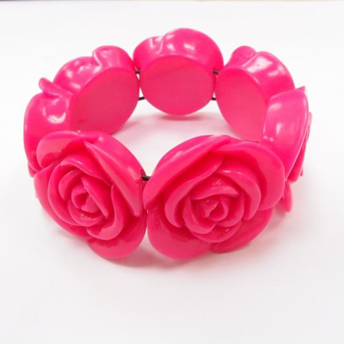 Polyresin stretch bracelet