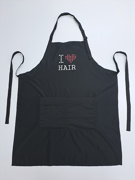 100% Polyester Woven Hair Tinting Apron